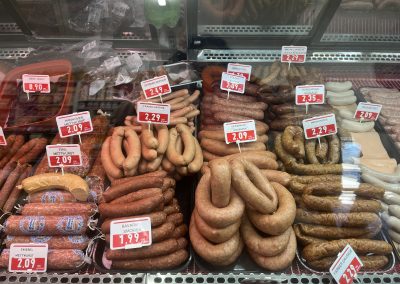Grimm Sausage selection of housemade sausages
