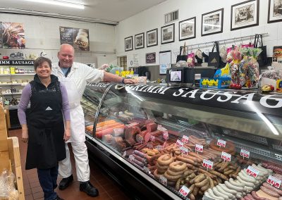 Grimm Sausage Kelly and Kelly owner