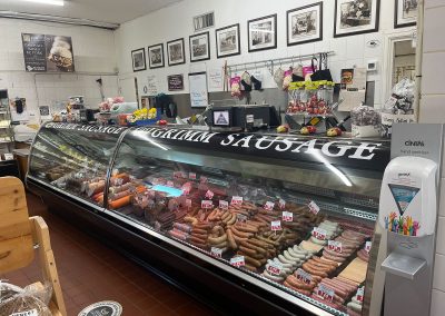 Grimm Sausage meat counter