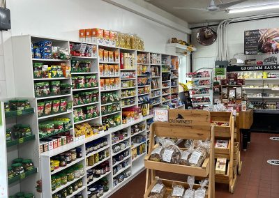 Grimm Sausage wall with mixes pasta candies