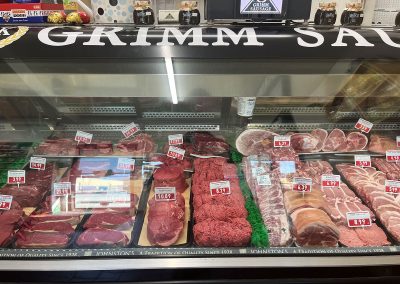 Grimm Sausages meat selection