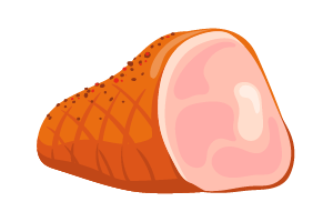 smoked ham